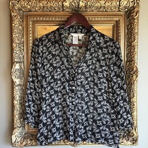 100% silk blouse Max Studio